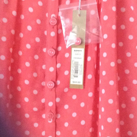 3/4 sleeve sheer blouse - Picture 3 of 4